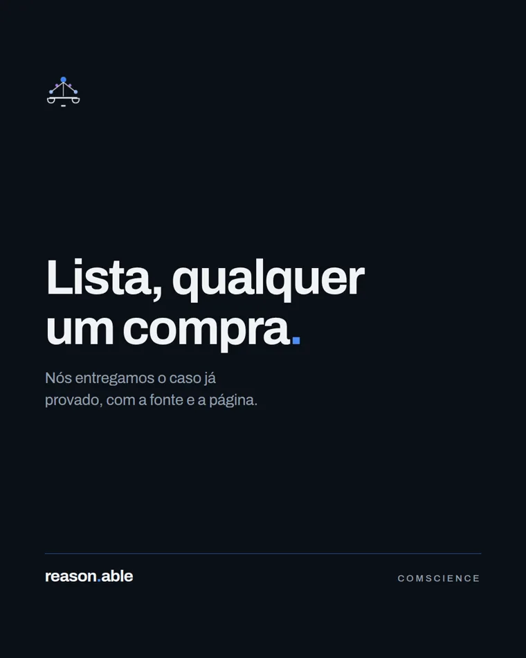 Peça produzida pela operação para um escritório